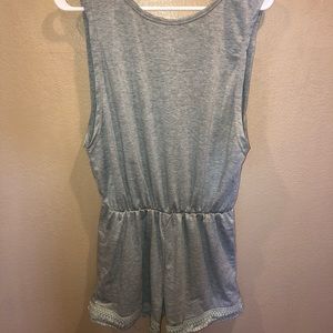Gray Romper